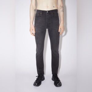 ACNE STUDIOS - BLÅ KONST RIVER JEANS / USED BLACK Dye